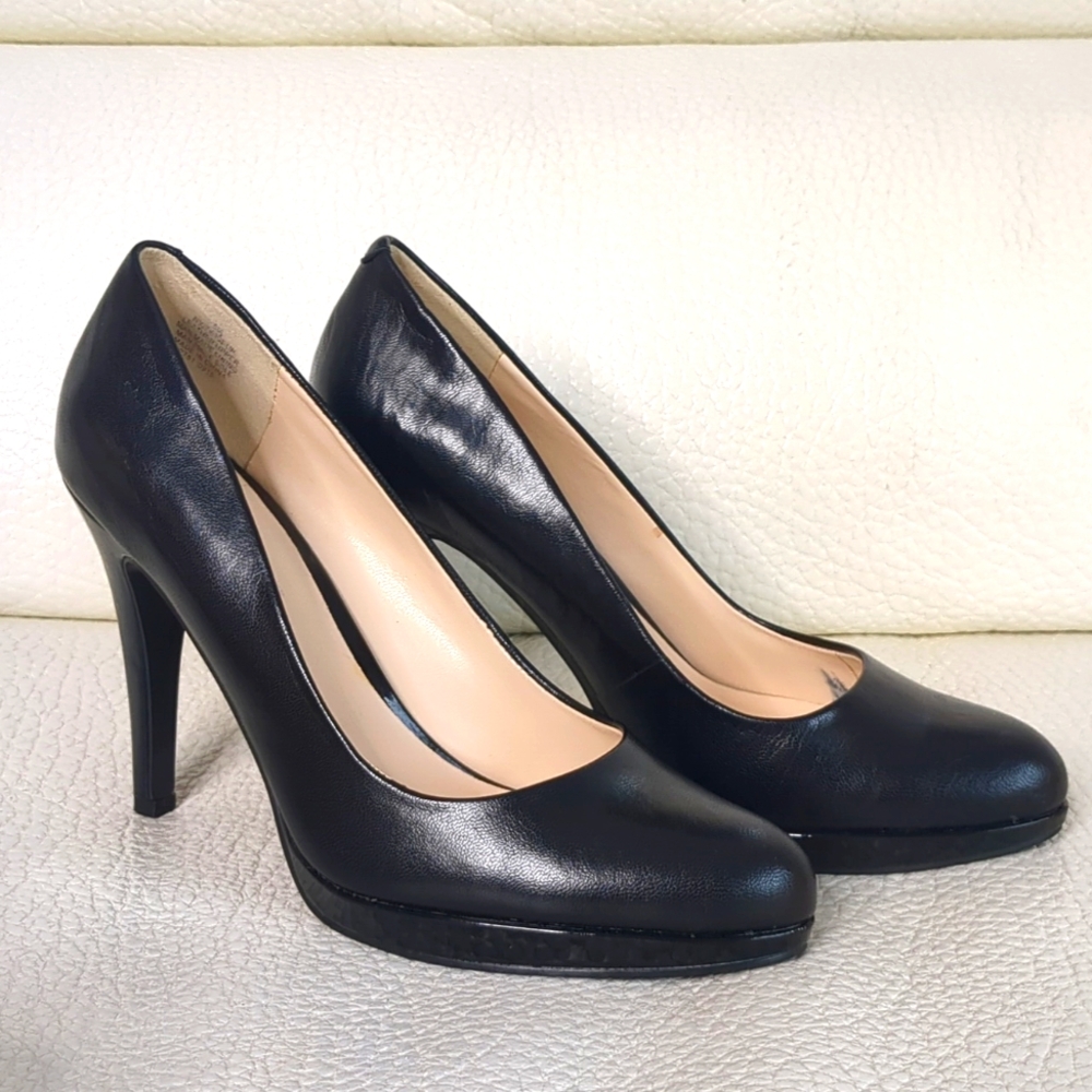 Nine West High Heels Black Shoes